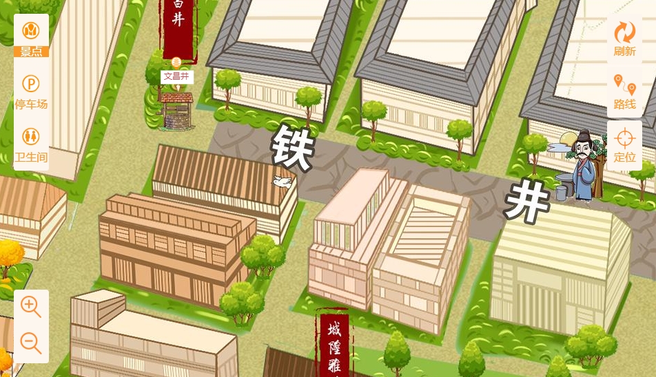 张家川智慧景区：手绘地图与语音导览的完美融合